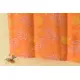 shop Hand Block Printed Cotton Orange Stole