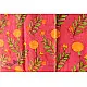shop Hand Block Printed Cotton Rani Pink Stole
