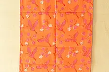 Nisarg . निसर्ग ✮ Hand Block Printed Cotton Orange Stole