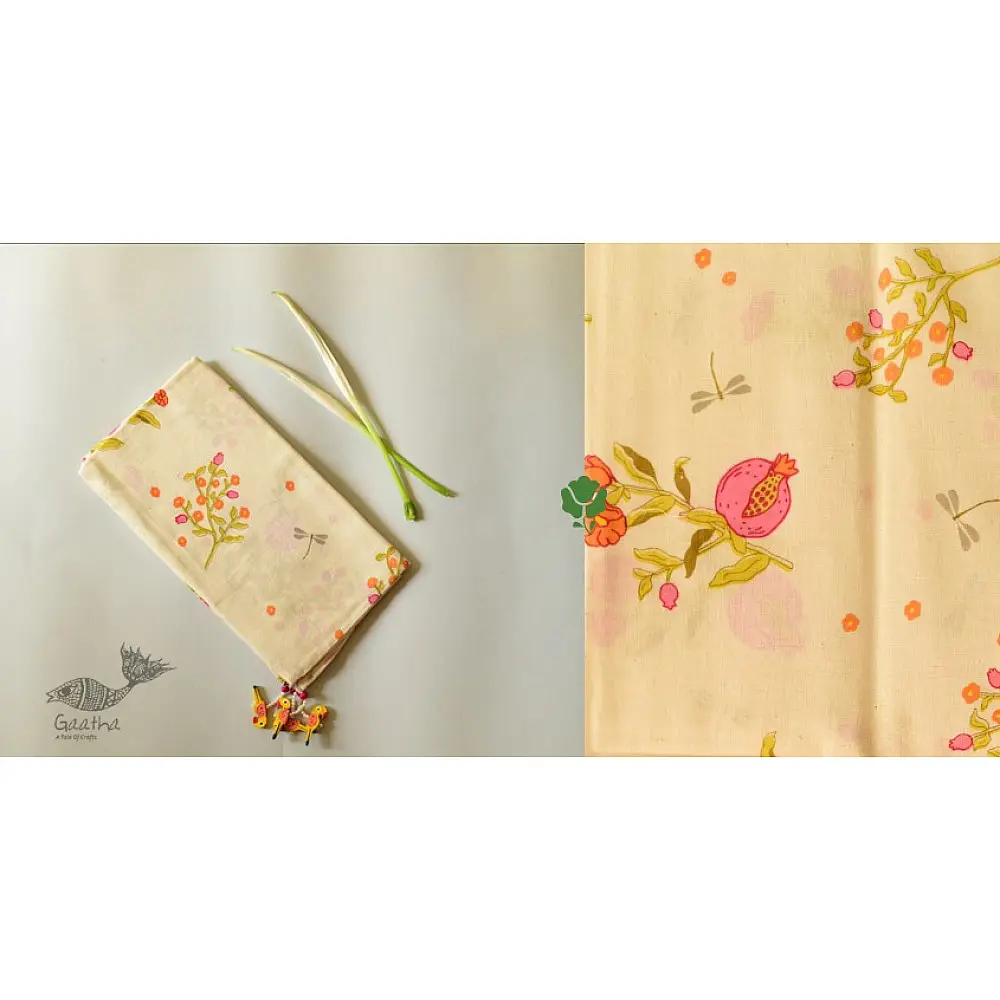shop Printed Cotton Stole - Flower Motif