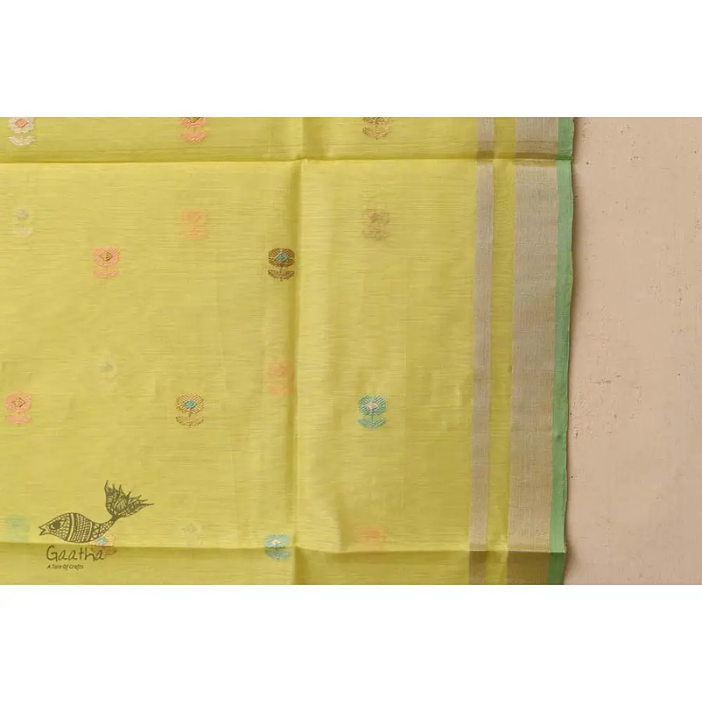 मधुमिता ♠ Chanderi Eknaliya Dupatta  ♠ 1