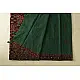 Cotton Ajrakh Applique Saree