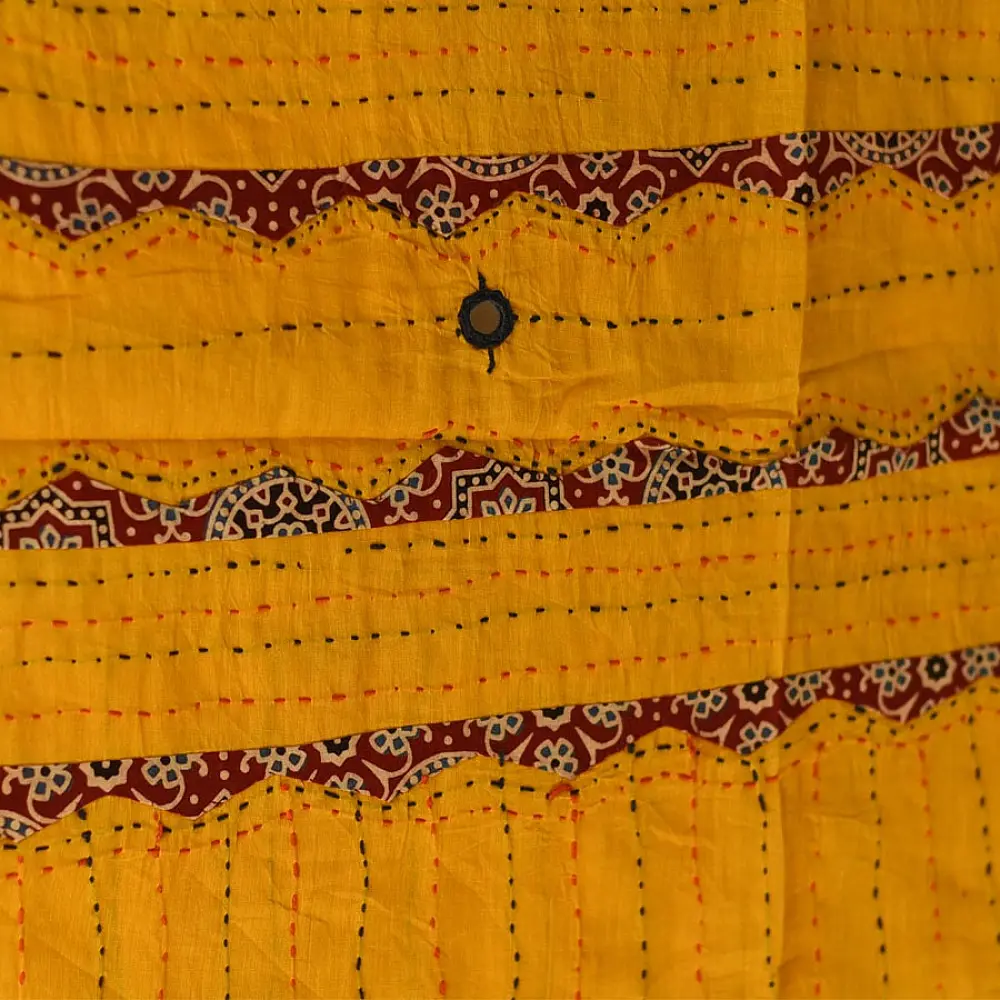 Cotton Ajrakh dupatta