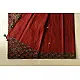 Ajrakh Applique & Mirror Work Cotton Saree