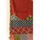 shop Embroidery & Patch Work - Cotton Red Dupatta