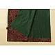 Ajrakh Applique & Mirror Work Cotton Saree