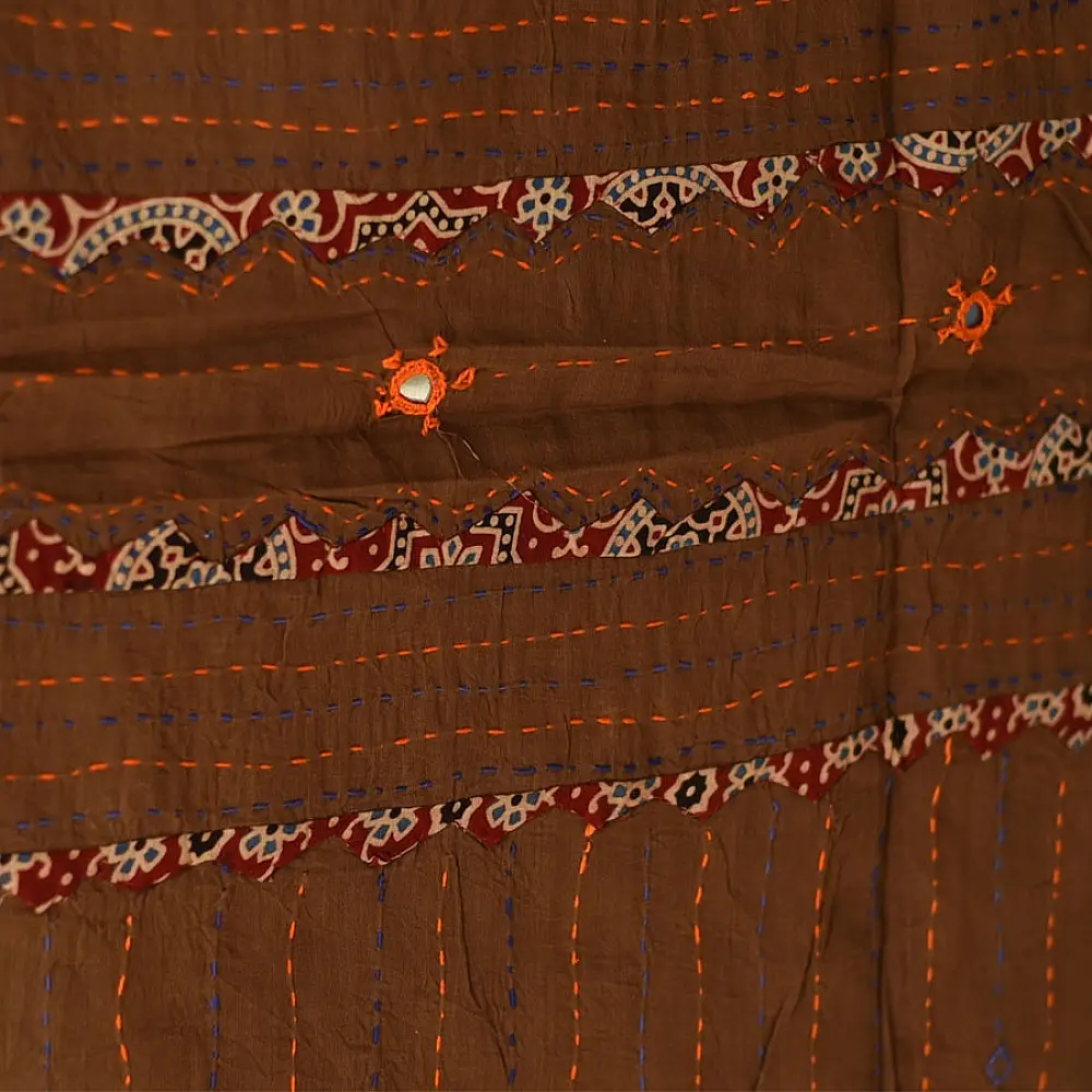 Cotton Ajrakh dupatta