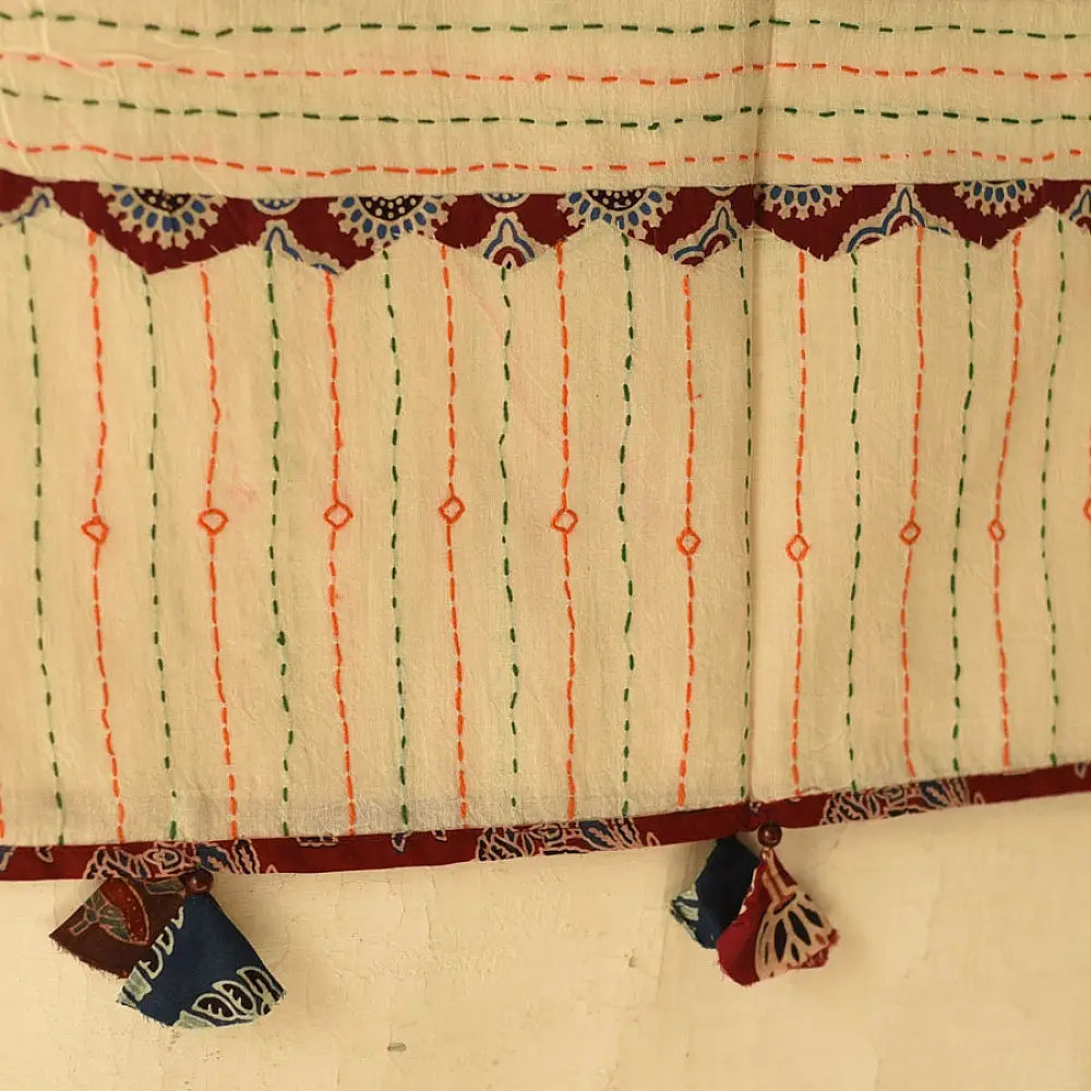 Cotton Ajrakh dupatta