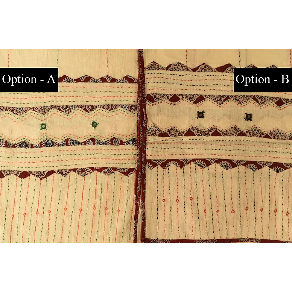 Cotton Ajrakh dupatta