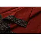 Patchwork Cotton Saree - Maroon & Blue