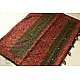 Buy Ajrakh Applique / Patchwork Cotton Saree