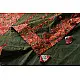Buy Ajrakh Applique / Patchwork Cotton Saree