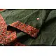 Buy Ajrakh Applique / Patchwork Cotton Saree