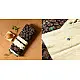 Cotton Ajrakh Applique Saree - Off White
