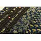 Buy Ajrakh Patchwork & Embroidered Cotton Black Saree