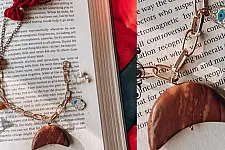 Bunched Together | Stone Bracelet - Going Maroon Hamnsa Evil Eye Bracelet ~ 8
