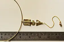 Prabha . प्रभा | Dhokra Brass Necklace : E