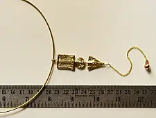 Prabha . प्रभा | Dhokra Brass Necklace : E