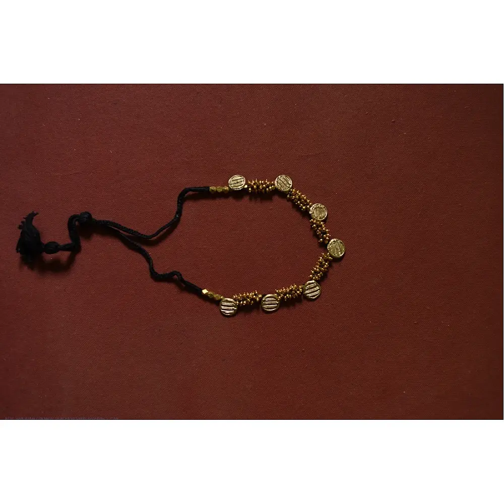Prabha . प्रभा | Handmade Brass Dhokra Necklace