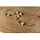 handmade Brass Dhokra Necklace - Diamond & Circle
