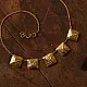 shop Handmade Dhokra Brass Necklace