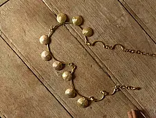 Prabha . प्रभा ❄ Handmade Brass Dhokra Designer Necklace