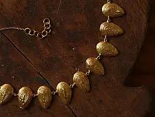 Prabha . प्रभा | Handmade Dhokra Brass Necklace