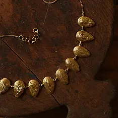Prabha . प्रभा | Handmade Dhokra Brass Necklace