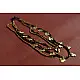 Prabha . प्रभा | Brass Dhokra Clubs Design Three Layered Necklace