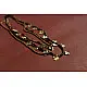 Prabha . प्रभा | Brass Dhokra Clubs Design Three Layered Necklace