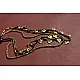 Prabha . प्रभा | Brass Dhokra Clubs Design Three Layered Necklace