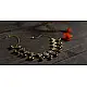 Prabha . प्रभा | Brass Dhokra Necklace - Diamond Design