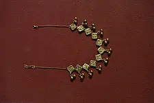 Prabha . प्रभा | Brass Dhokra Necklace - Diamond Design