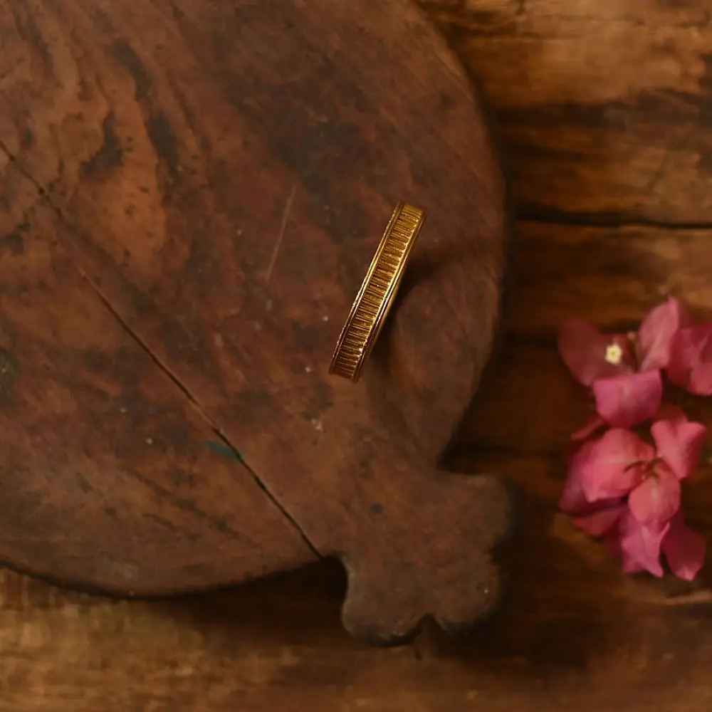 shop Handmade Dhokra Brass Bangle 