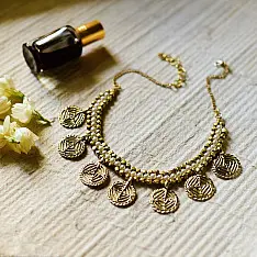 Prabha . प्रभा | Dhokra ~ Brass Necklace 