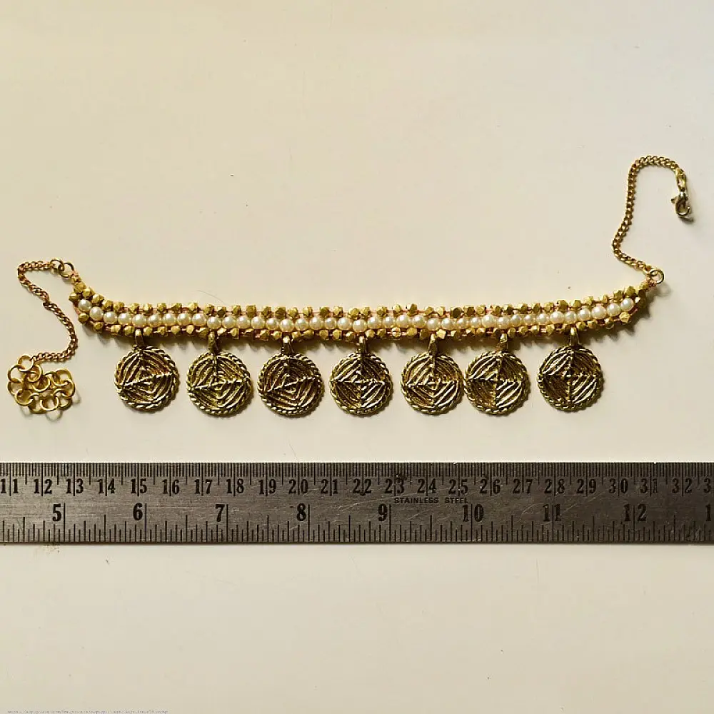 shop Handmade Dhokra ~ Brass Necklace 