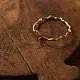 Prabha . प्रभा | Dhokra Brass Bangle - Adjustable Free size