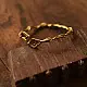 Prabha . प्रभा | Dhokra Brass Bangle - Adjustable Free size