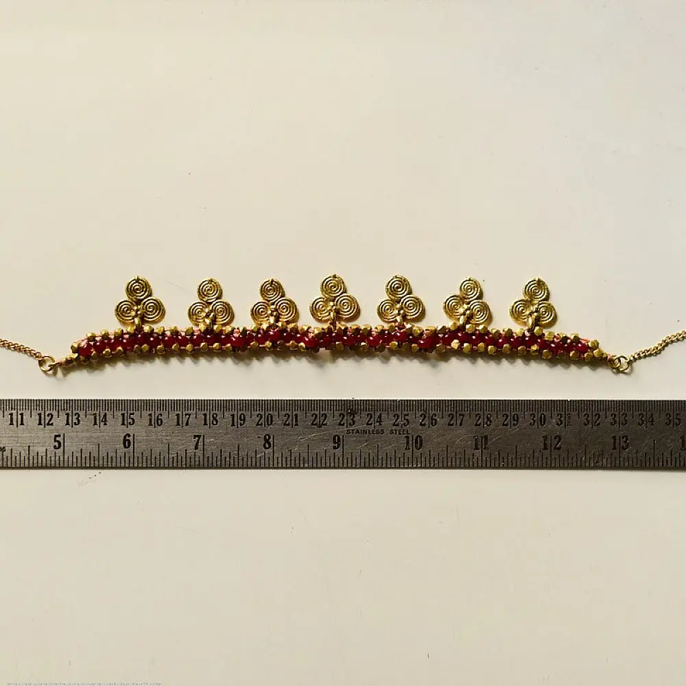 shop Handmade Dhokra ~ Brass Necklace 