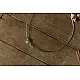 Prabha . प्रभा ❄ Brass Dhokra Handmade Hasali Choker / Hasali Necklace