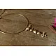Prabha . प्रभा ❄ Brass Dhokra Handmade Hasali Choker / Hasali Necklace