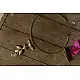 Prabha . प्रभा ❄ Brass Dhokra Hasali Necklace