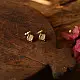 shop Handmade Brass Earring - Dhokra Stud