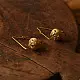 Prabha . प्रभा | Dhokra Brass Earring