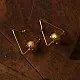Prabha . प्रभा | Dhokra Brass Earring