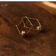 shop Handmade Dhokra Brass Long Earring