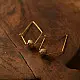 shop Handmade Dhokra Brass Long Earring