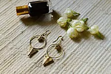 Prabha . प्रभा | Unique Dhokra Brass Earring
