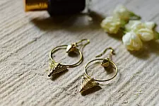 Prabha . प्रभा | Unique Dhokra Brass Earring
