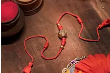 Dhokra Brass ❂ Handmade Dhokra  Rakhi 